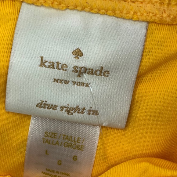 NWT Kate Spade Eyelet Saffron Bikini Set - Picture 6 of 7